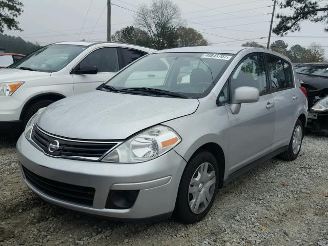 3N1BC1CP5AL405261 - 2010 NISSAN VERSA S SILVER photo 2