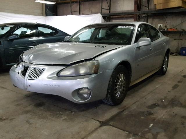 2G2WS522041363185 - 2004 PONTIAC GRAND PRIX SILVER photo 2