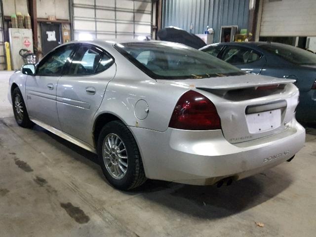 2G2WS522041363185 - 2004 PONTIAC GRAND PRIX SILVER photo 3