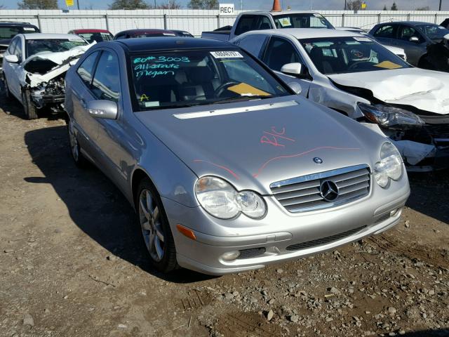 WDBRN40J33A466401 - 2003 MERCEDES-BENZ C 230K SPO SILVER photo 1