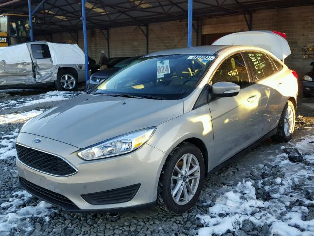 1FADP3F23FL230443 - 2015 FORD FOCUS SE GOLD photo 2