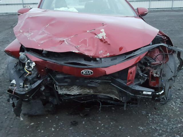 5XXGM4A72DG167499 - 2013 KIA OPTIMA LX RED photo 9