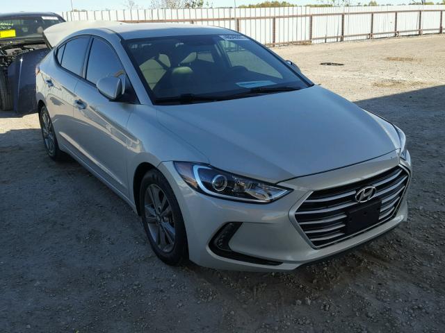 5NPD84LF1HH015655 - 2017 HYUNDAI ELANTRA SE TAN photo 1