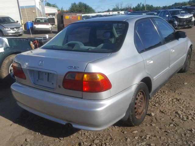2HGEJ6616YH530925 - 2000 HONDA CIVIC BASE GRAY photo 4