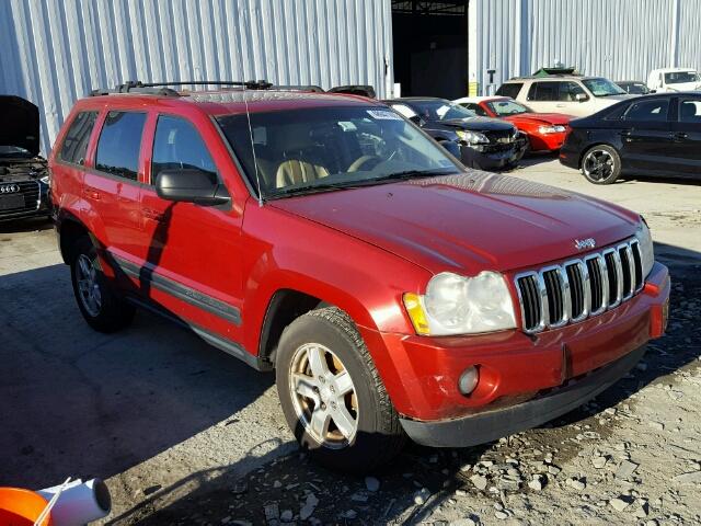 1J4GR48K76C115164 - 2006 JEEP GRAND CHER RED photo 1