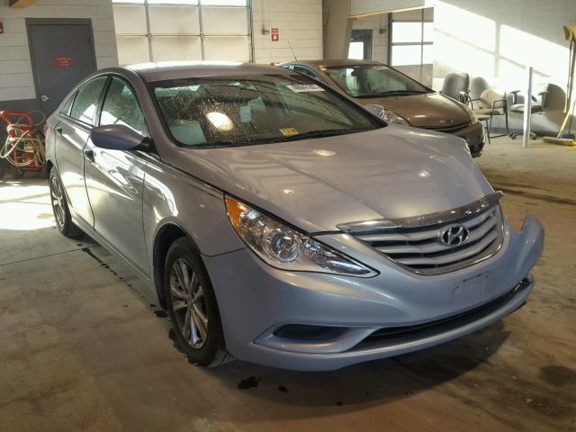 5NPEB4AC8CH348846 - 2012 HYUNDAI SONATA GLS BLUE photo 1