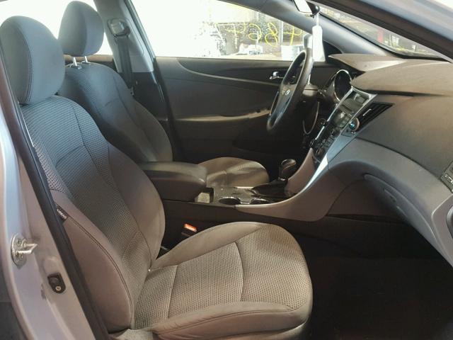 5NPEB4AC8CH348846 - 2012 HYUNDAI SONATA GLS BLUE photo 5