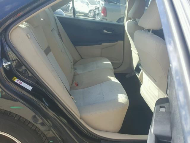 4T1BF1FK9CU588494 - 2012 TOYOTA CAMRY BASE BLACK photo 6