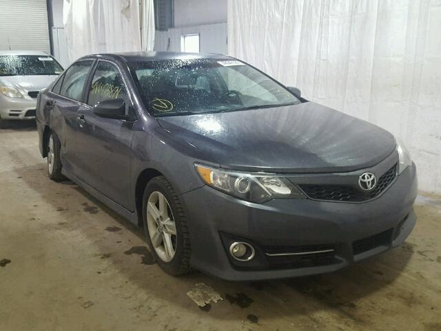 4T1BF1FK2DU249299 - 2013 TOYOTA CAMRY L GRAY photo 1