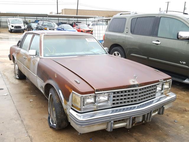 6S69R6Q458056 - 1976 CADILLAC SEVILLE BROWN photo 1