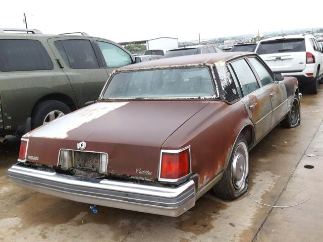 6S69R6Q458056 - 1976 CADILLAC SEVILLE BROWN photo 4