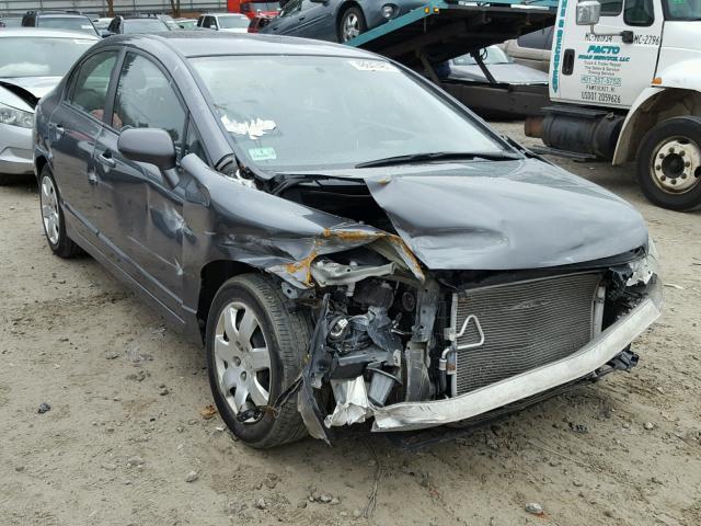 2HGFA16569H318733 - 2009 HONDA CIVIC LX CHARCOAL photo 1