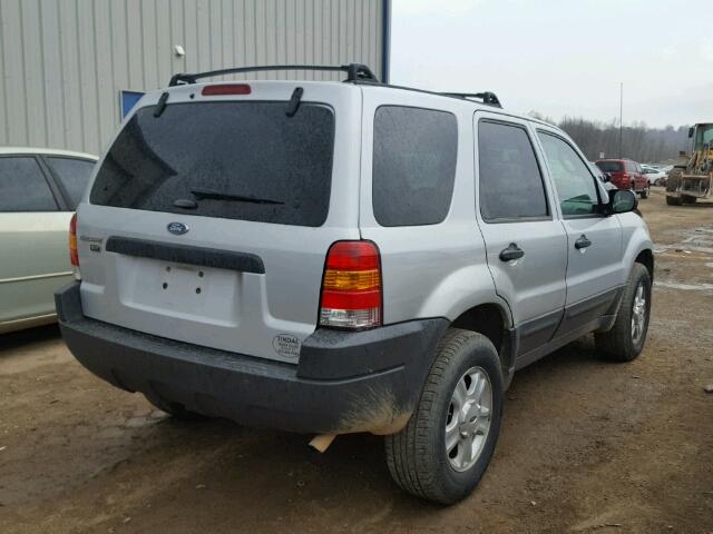 1FMCU93133KB46407 - 2003 FORD ESCAPE XLT SILVER photo 4