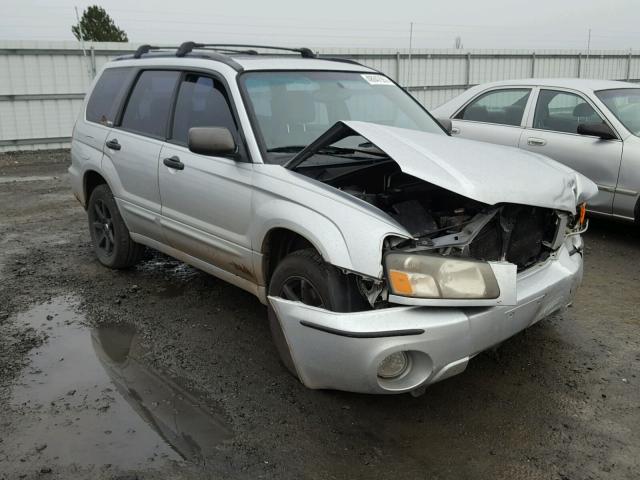 JF1SG65664H763223 - 2004 SUBARU FORESTER 2 SILVER photo 1