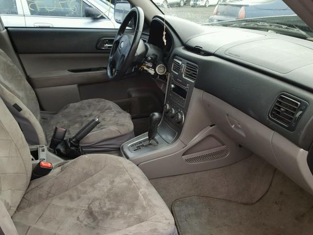 JF1SG65664H763223 - 2004 SUBARU FORESTER 2 SILVER photo 5