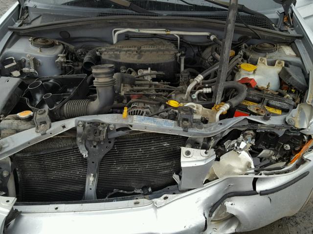 JF1SG65664H763223 - 2004 SUBARU FORESTER 2 SILVER photo 7