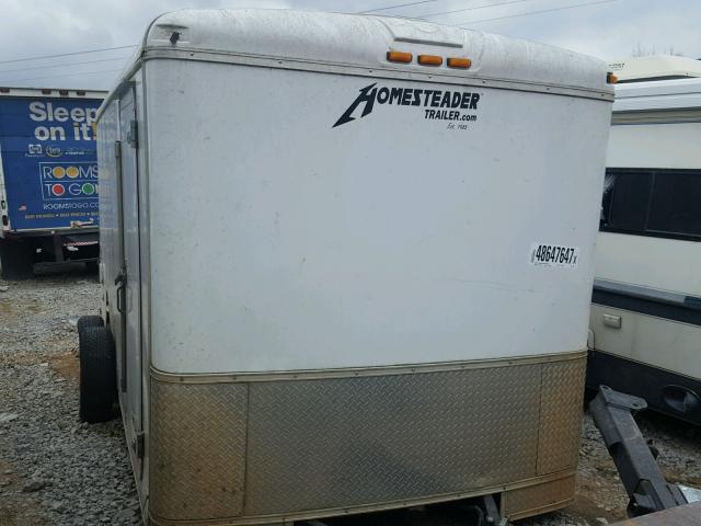 5HABE1622EN031287 - 2014 UTILITY TRAILER WHITE photo 1