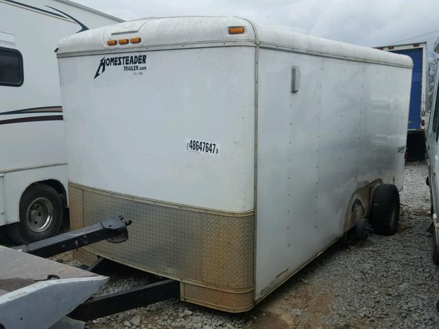 5HABE1622EN031287 - 2014 UTILITY TRAILER WHITE photo 2