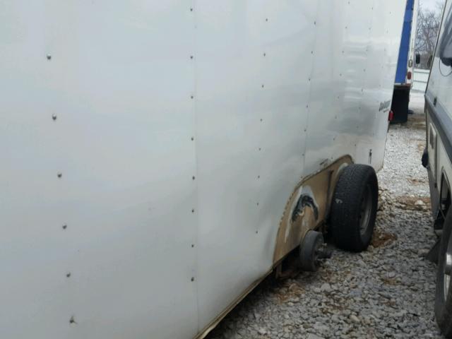 5HABE1622EN031287 - 2014 UTILITY TRAILER WHITE photo 9