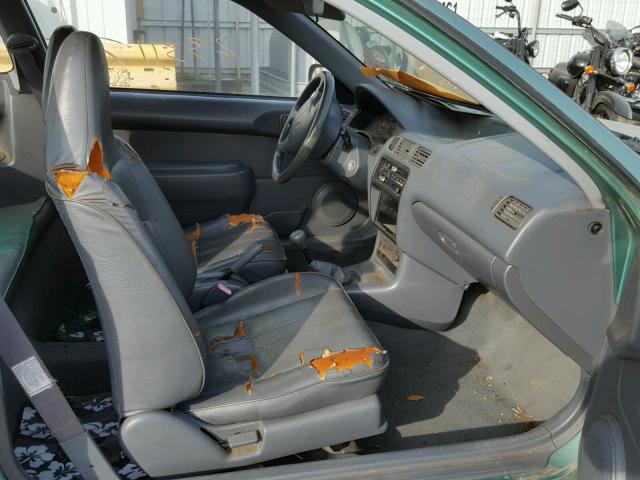 JT2EL55D9S0088614 - 1995 TOYOTA TERCEL STD GREEN photo 5