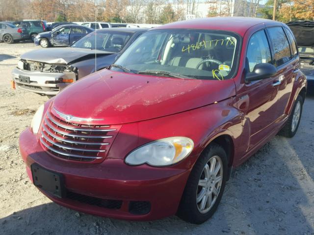 3A4FY58B66T352527 - 2006 CHRYSLER PT CRUISER RED photo 2