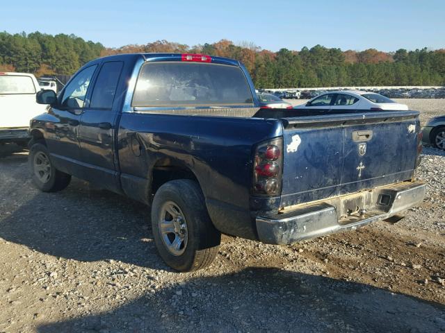 1D7HA18K26J146629 - 2006 DODGE RAM 1500 S BLUE photo 3