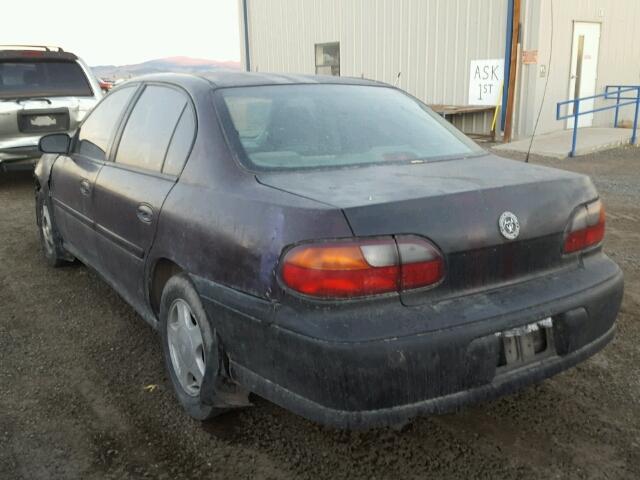 1G1NE52J8Y6111391 - 2000 CHEVROLET MALIBU LS MAROON photo 3