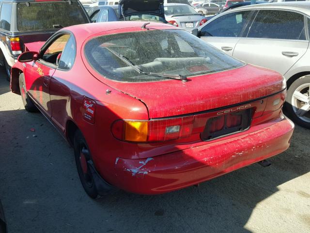 JT2ST87N2L0027200 - 1990 TOYOTA CELICA GT RED photo 3