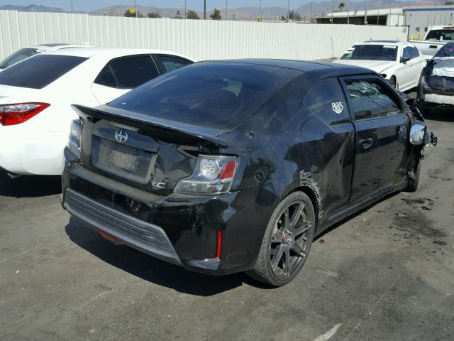 JTKJF5C74FJ011815 - 2015 TOYOTA SCION TC 黑色 照片 4