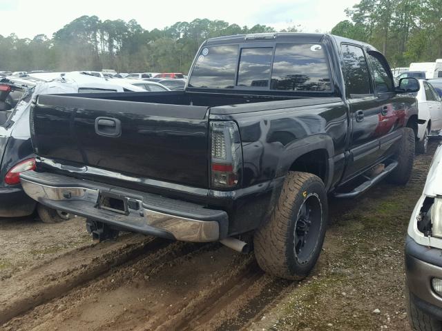 2GCEC13Z771181173 - 2007 CHEVROLET SILVERADO BLACK photo 4