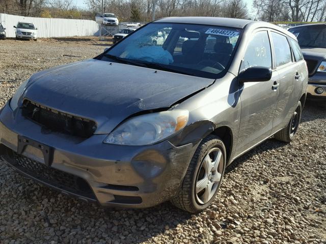 2T1KR38E14C260712 - 2004 TOYOTA COROLLA MA GRAY photo 2