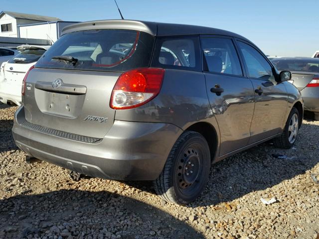 2T1KR38E14C260712 - 2004 TOYOTA COROLLA MA GRAY photo 4