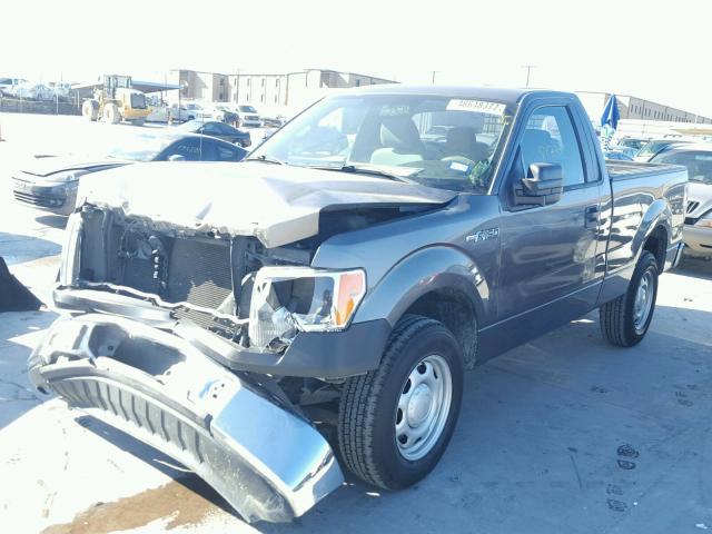 1FTMF1CM3CFA84983 - 2012 FORD F150 BEIGE photo 2