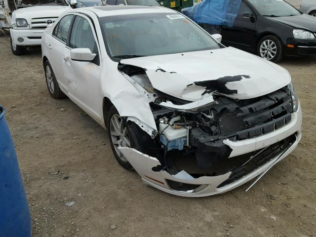 3FAHP0JG3CR247209 - 2012 FORD FUSION SEL WHITE photo 1