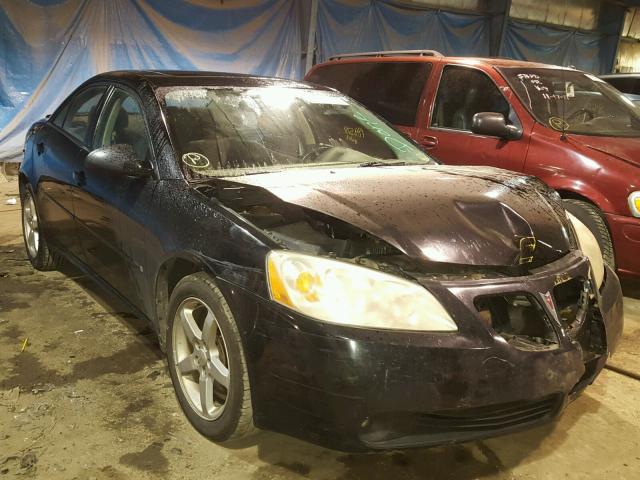 1G2ZG57N374128757 - 2007 PONTIAC G6 BASE BLACK photo 1