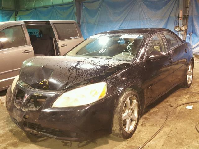 1G2ZG57N374128757 - 2007 PONTIAC G6 BASE BLACK photo 2