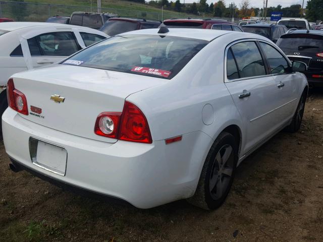 1G1ZC5E05CF364445 - 2012 CHEVROLET MALIBU 1LT 白色 照片 4