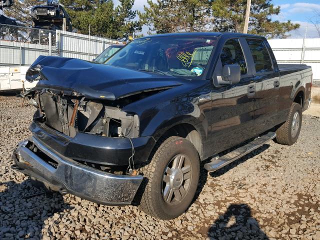 1FTPW14V67FB71352 - 2007 FORD F150 SUPER BLACK photo 2