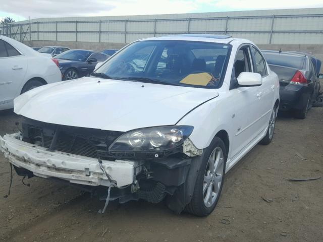 JM1BK323971700521 - 2007 MAZDA 3 S WHITE photo 2