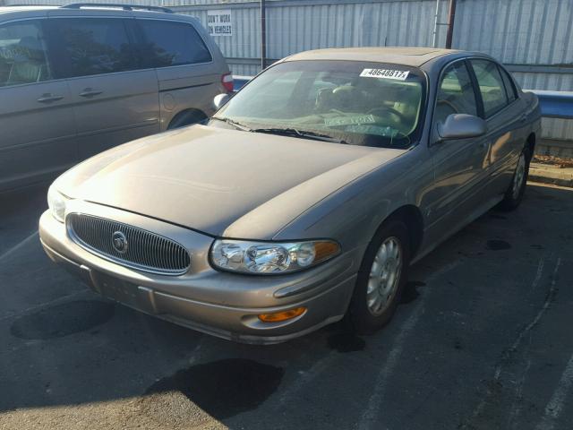 1G4HR54K22U183832 - 2002 BUICK LESABRE LI GOLD photo 2