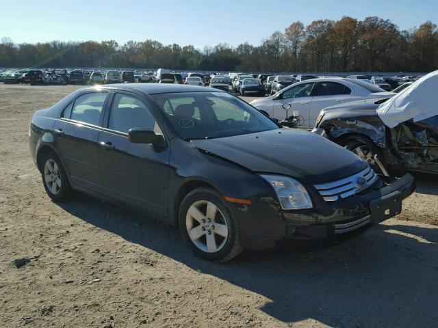 3FAHP07Z28R127224 - 2008 FORD FUSION SE BLACK photo 1