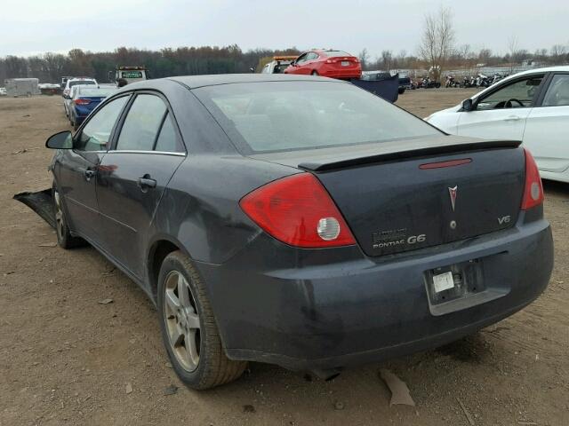 1G2ZG558964217096 - 2006 PONTIAC G6 SE1 BLACK photo 3