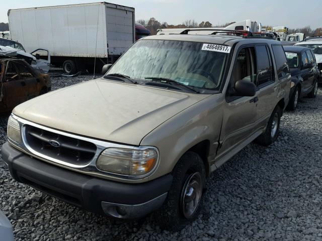 1FMZU73E5YUA57886 - 2000 FORD EXPLORER X GOLD photo 2