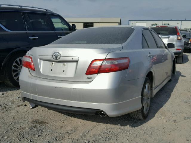 4T1BE46K58U772083 - 2008 TOYOTA CAMRY CE SILVER photo 4