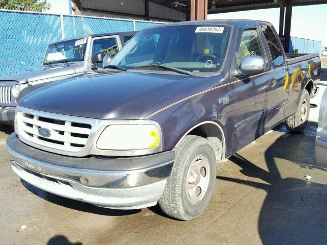 1FTZX1723XNC27759 - 1999 FORD F150 BLUE photo 2