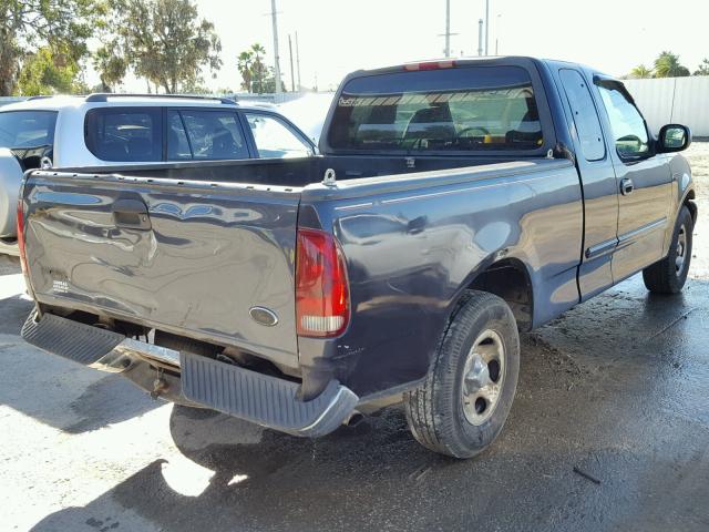 1FTZX1723XNC27759 - 1999 FORD F150 BLUE photo 4