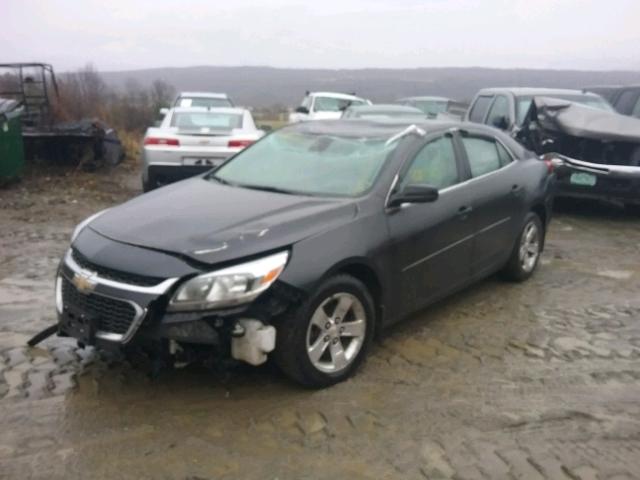 1G11B5SL8FF152576 - 2015 CHEVROLET MALIBU LS GRAY photo 2