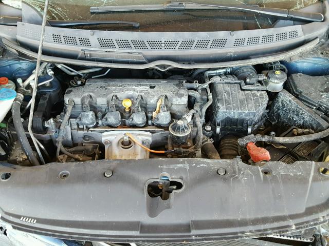 2HGFA16859H324548 - 2009 HONDA CIVIC EX ლურჯი ფოტო 7