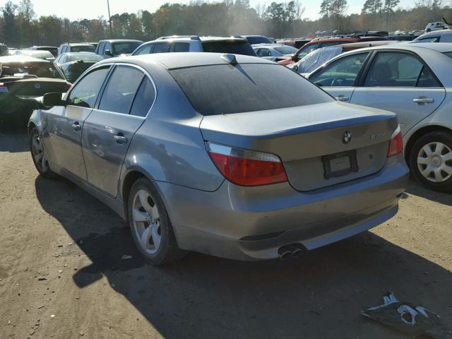 WBANA735X4B807121 - 2004 BMW 530 I GRAY photo 3