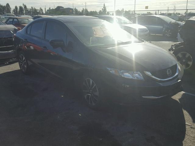 19XFB2F81FE246780 - 2015 HONDA CIVIC EX შავი ფოტო 1